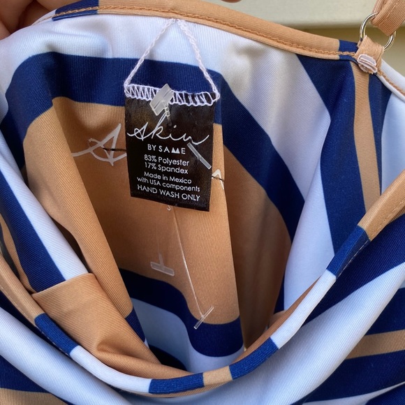 Skin by SAME | The One Piece Santorini Stripe Small S - Picture 7 of 9